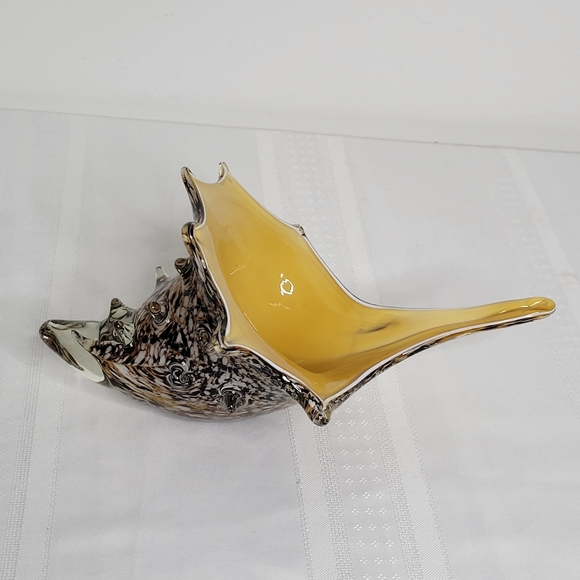 Blown Art Glass Seashell - Picture 12 of 15